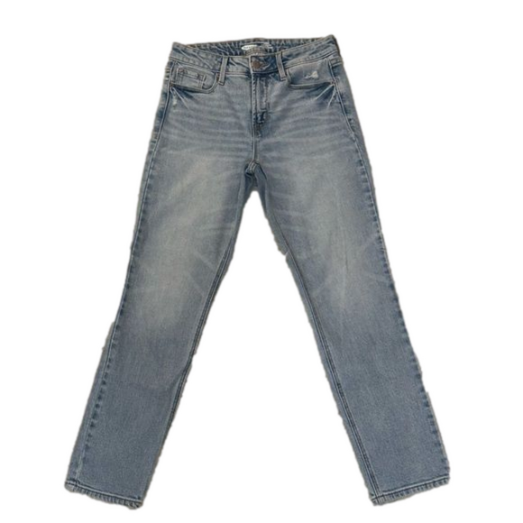 Old Navy High Rise Slim Leg Light Wash Jeans Size 4 - Picture 1 of 7